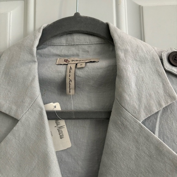 NWT BCBG Generation Light Grey  Jacket, Size XS - Picture 6 of 13